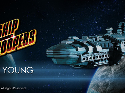 We produced this Starship Trooper 36' long, Rodger Young model prototype for manufacturing for Chronicle collectibles.	