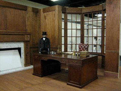 This is Scrooge's office set we fabricated for Image Mover's Digital studio for Disney's A Christmas Carol.	